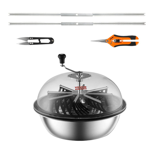 VEVOR Bud Leaf Trimmer 24 inch Stainless Steel Manual Bud Trimmer Machine