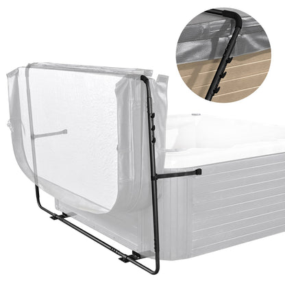 VEVOR Hot Tub Cover Lift, Spa Cover Lift, Height 80cm - 105cm Width 135cm - 235cm