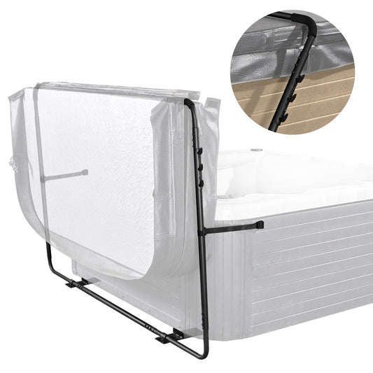 VEVOR Hot Tub Cover Lift, Spa Cover Lift, Height 80cm - 105cm Width 135cm - 235cm