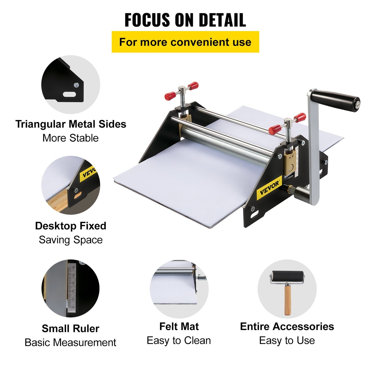 VEVOR Etching Printing Press Basic Etching Press 16" x 10" Printmaking Press