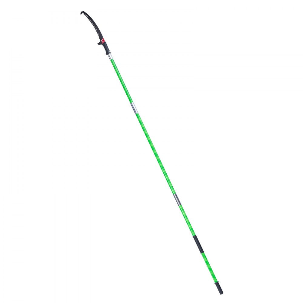 Manual Pole Saw Extendable Pole Tree Pruner 118-809.3 cm 65Mn Steel Blade