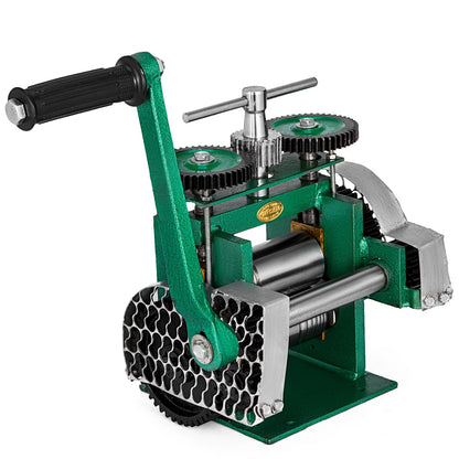 VEVOR Combination Rolling Mill Machine Roller Width: 120 mm, Roller Diameter: 55