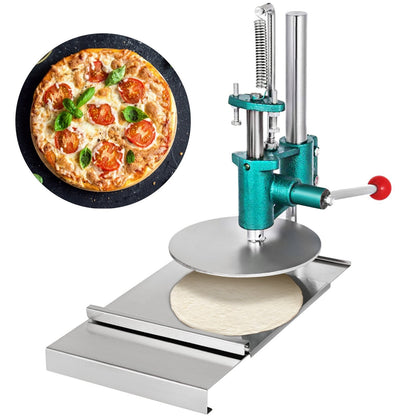 Manual Dough Sheeter & Pasta Maker with 0.2m Press Plate for Home Use