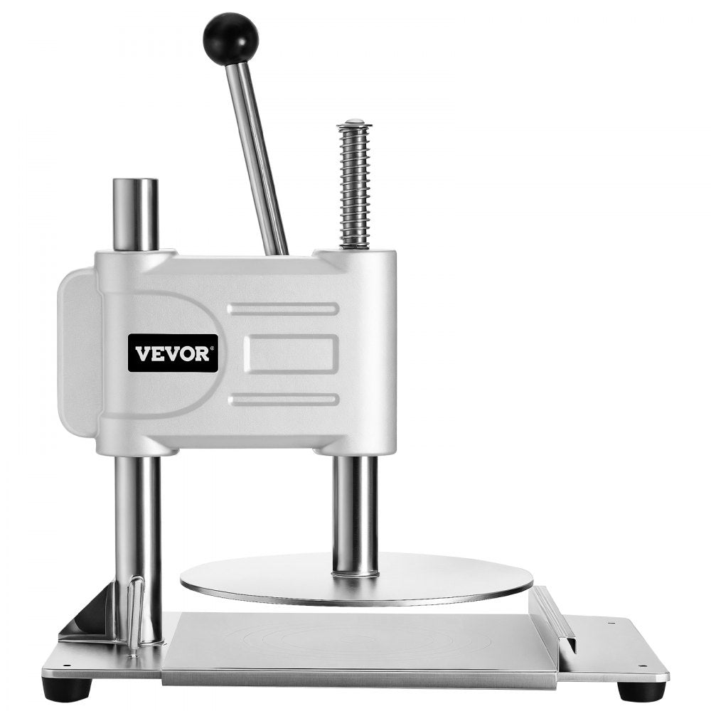 VEVOR 9.5 in Manual Pizza Dough Press Machine Commercial Pizza Pastry Sheeter