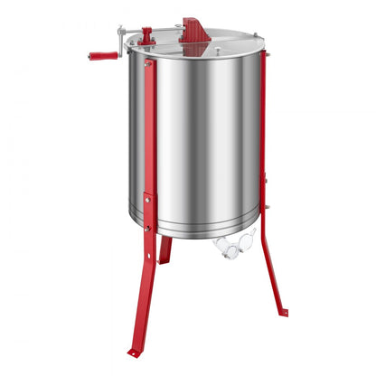 Manual Honey Extractor 6 Frame Honey Spinner Beekeeping Stainless Steel