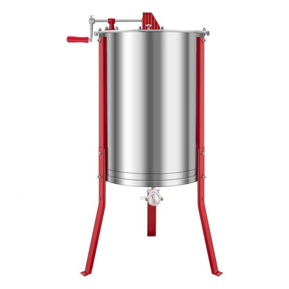 Manual Honey Extractor 6 Frame Honey Spinner Beekeeping Stainless Steel
