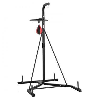 VEVOR 2 in 1 Heavy Duty Punching Bag Frame Boxing Punching Fitness Stand Steel