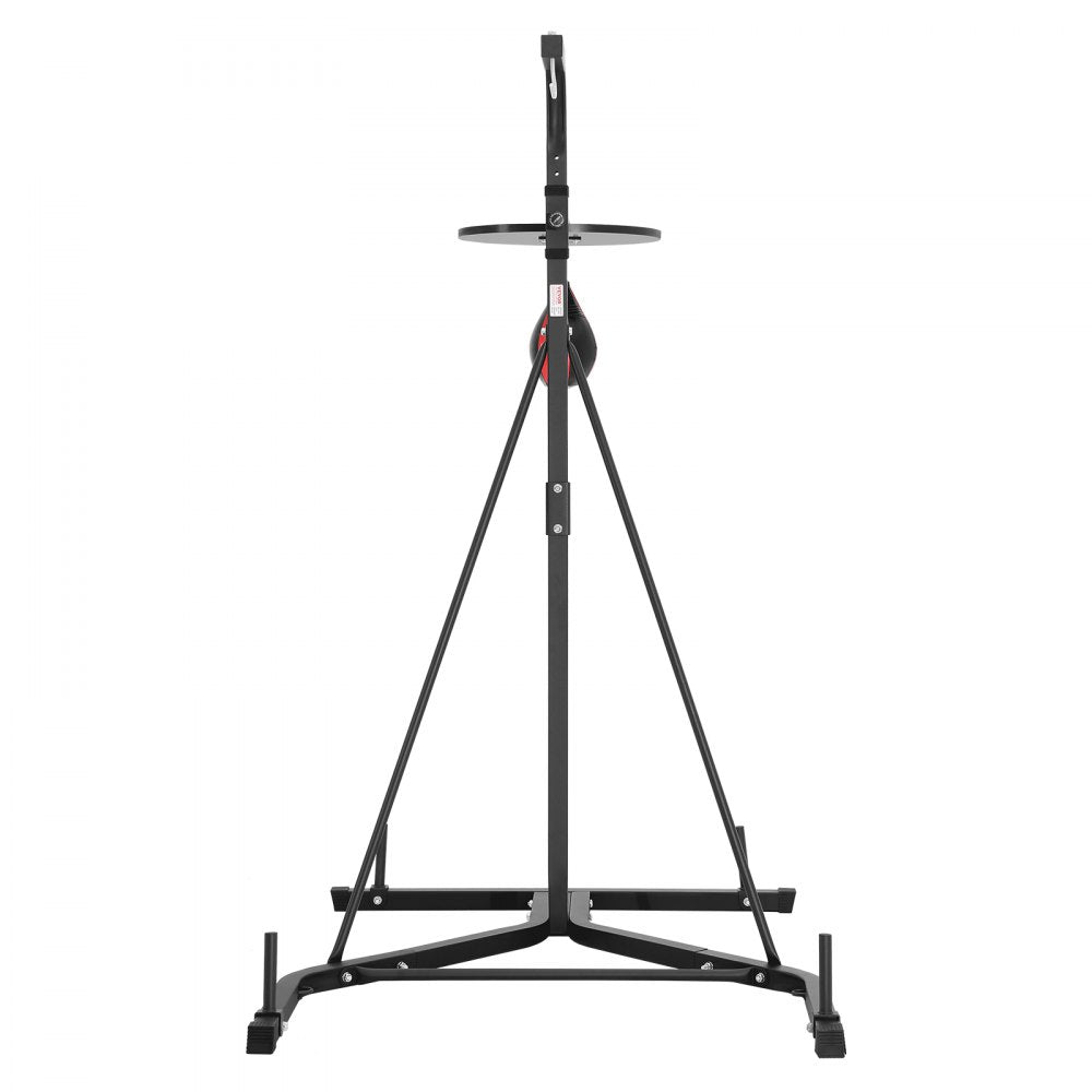 VEVOR 2 in 1 Heavy Duty Punching Bag Frame Boxing Punching Fitness Stand Steel