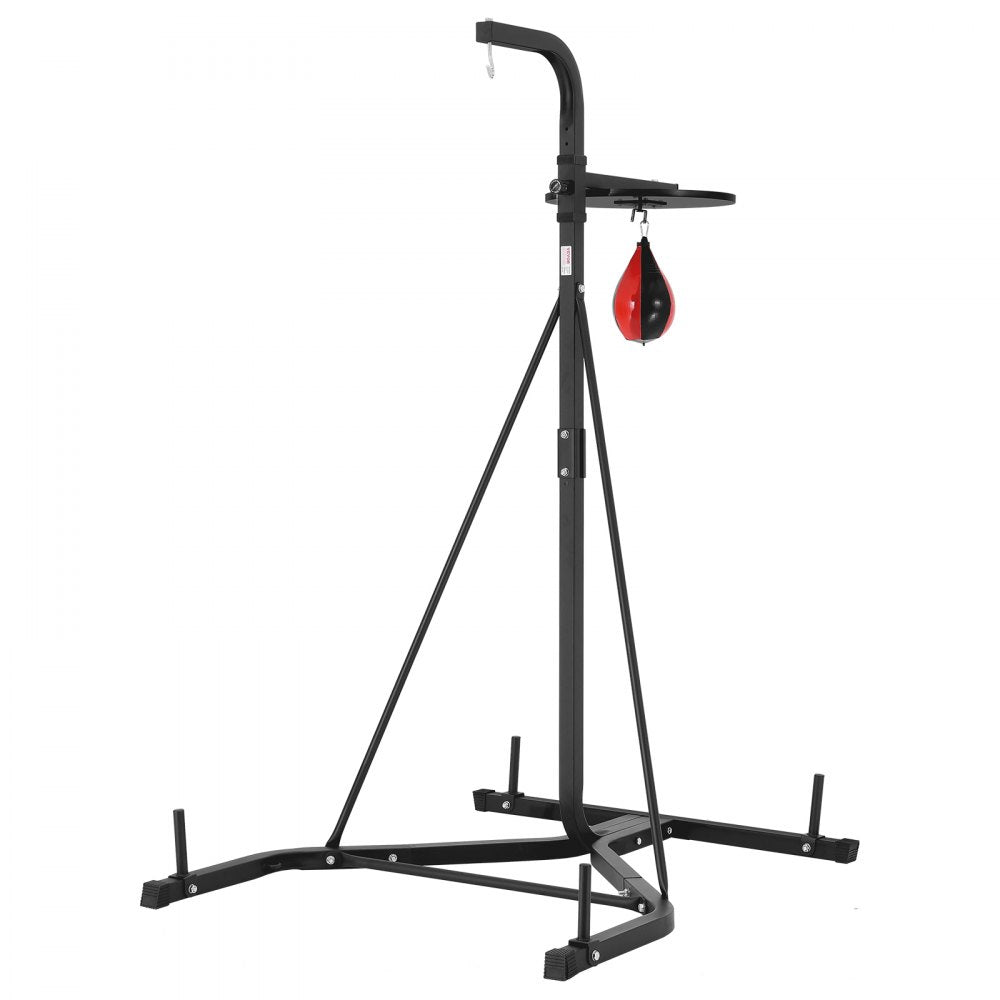 VEVOR 2 in 1 Heavy Duty Punching Bag Frame Boxing Punching Fitness Stand Steel