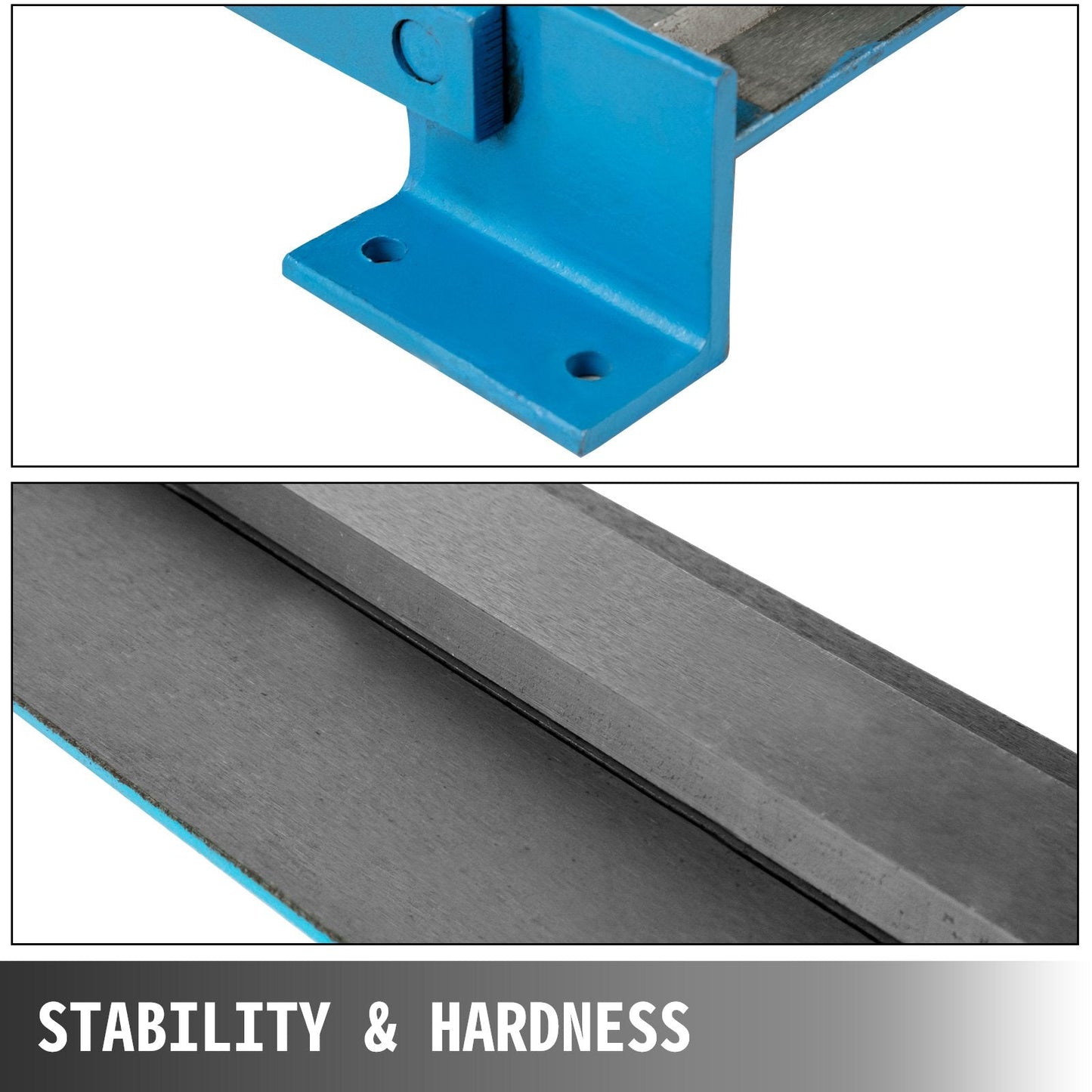Hand Sheet Metal Bender 760mm, Adjustable Hardness, 0-90° Bending Angle