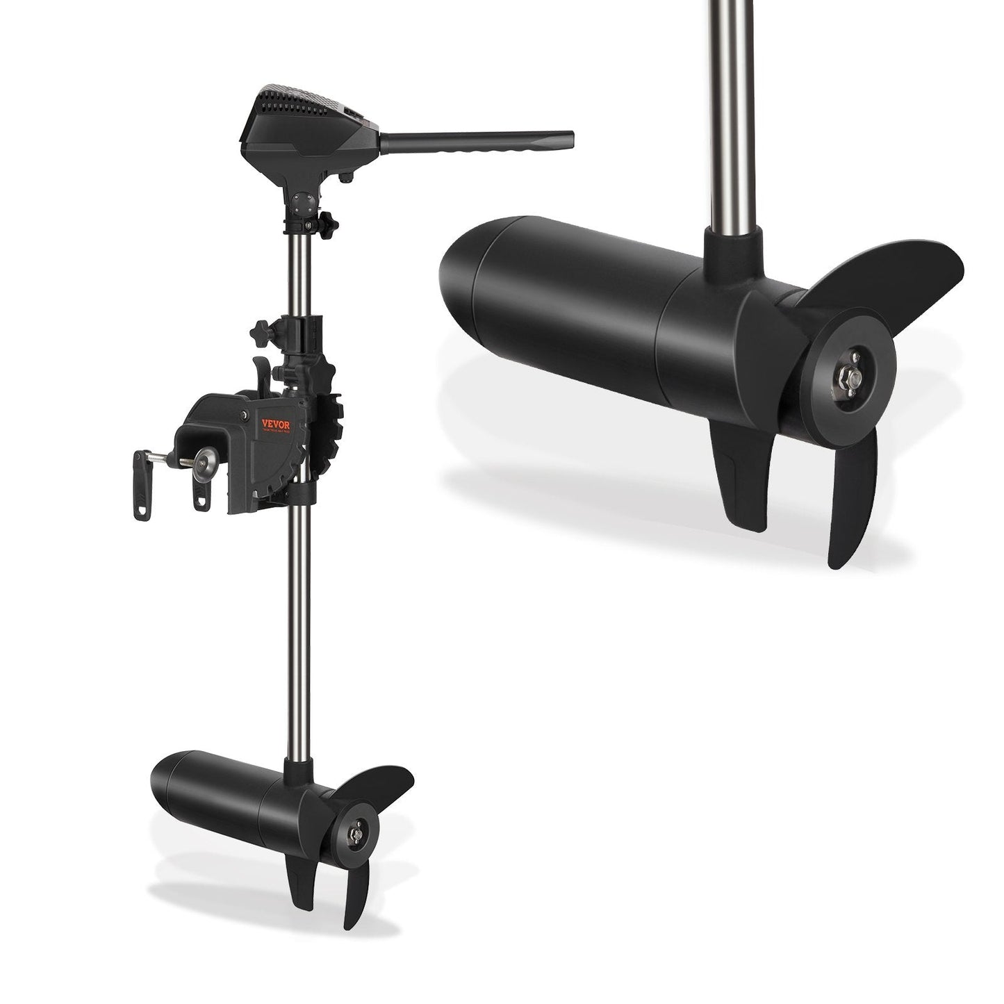 Electric Trolling Motor 25 kg Thrust, 24V, Variable Speed, 0.76m Shaft