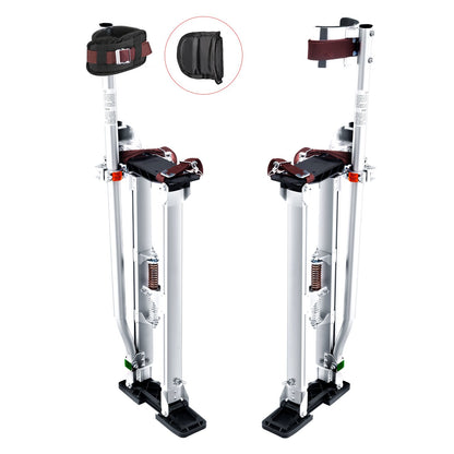 VEVOR Drywall Stilts, 24''-40'' Adjustable Aluminum Tool Stilts with Protective