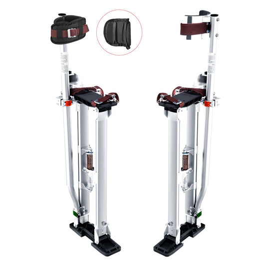 VEVOR Drywall Stilts, 24''-40'' Adjustable Aluminum Tool Stilts with Protective