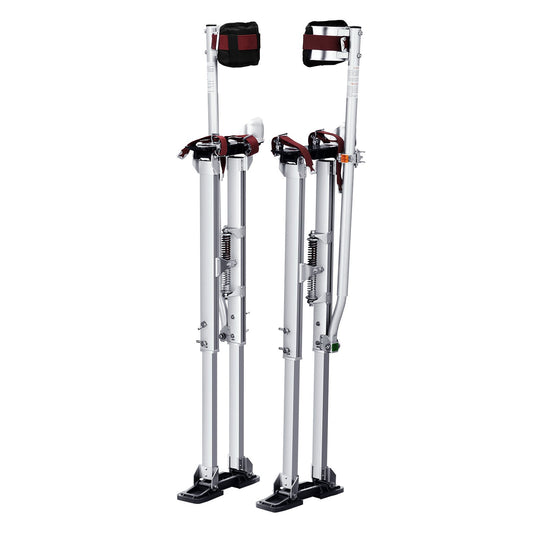 VEVOR Drywall Stilts, 91-127 cm Adjustable Aluminum Tool Stilts with Protective