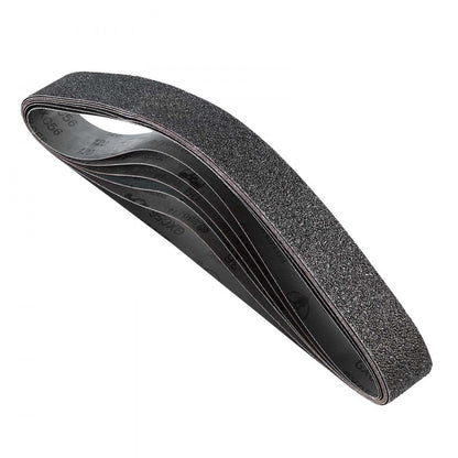 Sanding Belts 50mm x 1066mm 6PCS Belt Sander Belts with Assorted Grit