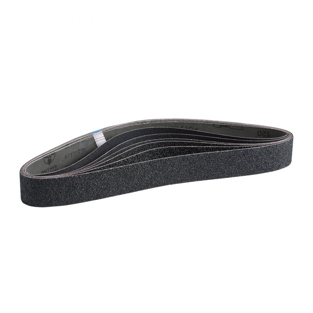 Sanding Belts 50mm x 1066mm 6PCS Belt Sander Belts with Assorted Grit