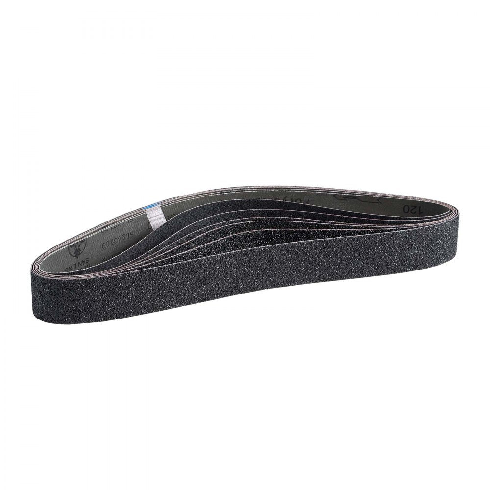 Sanding Belts 50mm x 1066mm 6PCS Belt Sander Belts with Assorted Grit