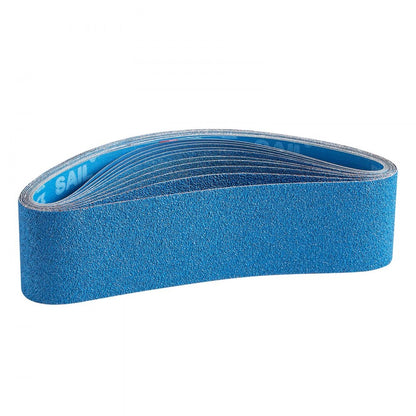 Sanding Belts 100mm x 915mm 10 PCS Belt Sander Belts with Assorted Grits