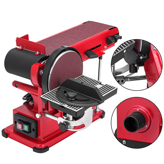 VEVOR Belt Sander 4" x 36", Disc Combo Sander 6",Electric Adjustable Bench Belt