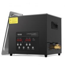 10L Ultrasonic Cleaning Machine with Timer, Heater & Basket, 240W, 6.8 kg