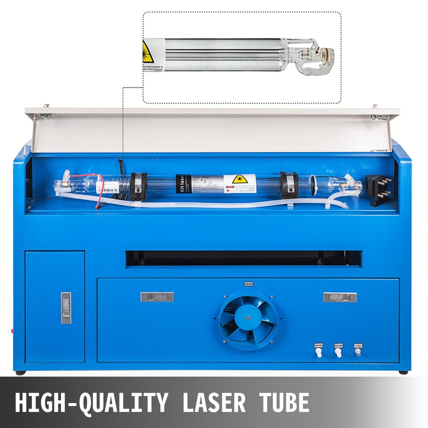 40W CO2 Laser Engraver Cutter, 300x500 mm, High Precision & Safe Operation