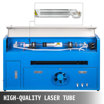 40W CO2 Laser Engraver Cutter, 300x500 mm, High Precision & Safe Operation