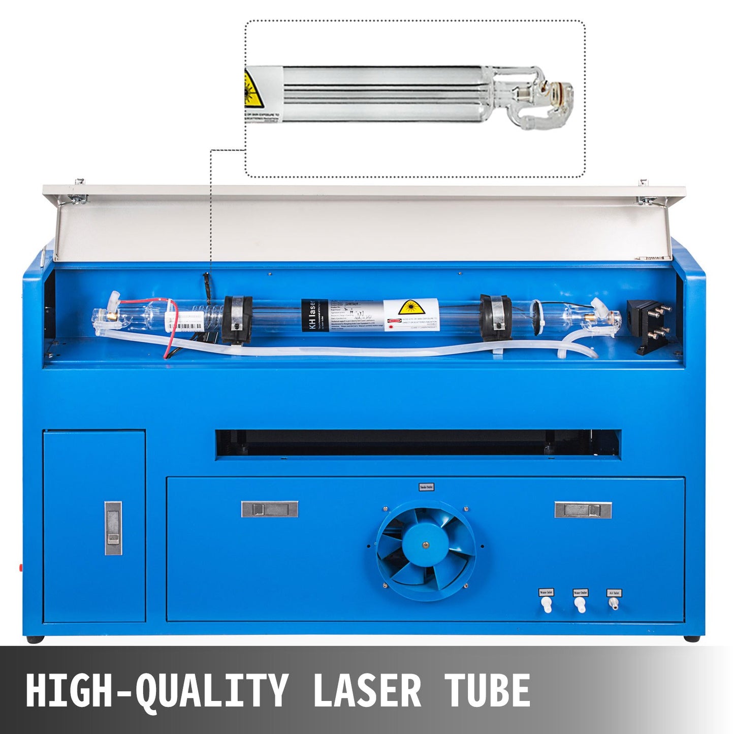 VEVOR 40W CO2 Laser Engraving Cutting Machine 300x500 mm Engraver Cutter 220V