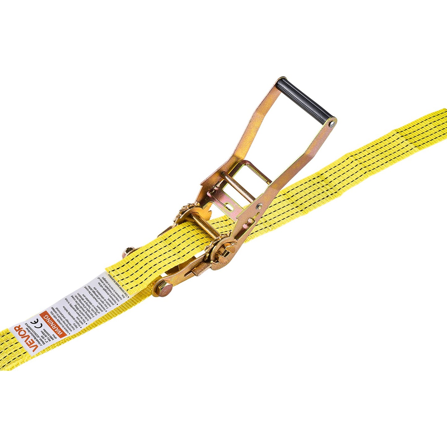 Ratchet Straps, 50.8 mm x 4.6 m, Heavy Duty Tie Down Straps with Double J Hook, 2268 kg Break Strength, Carry Bag, Tie Down Ratcheting for Moving, Trailers, Motorcycles, Kayaks, Car Roof, 6 Pack