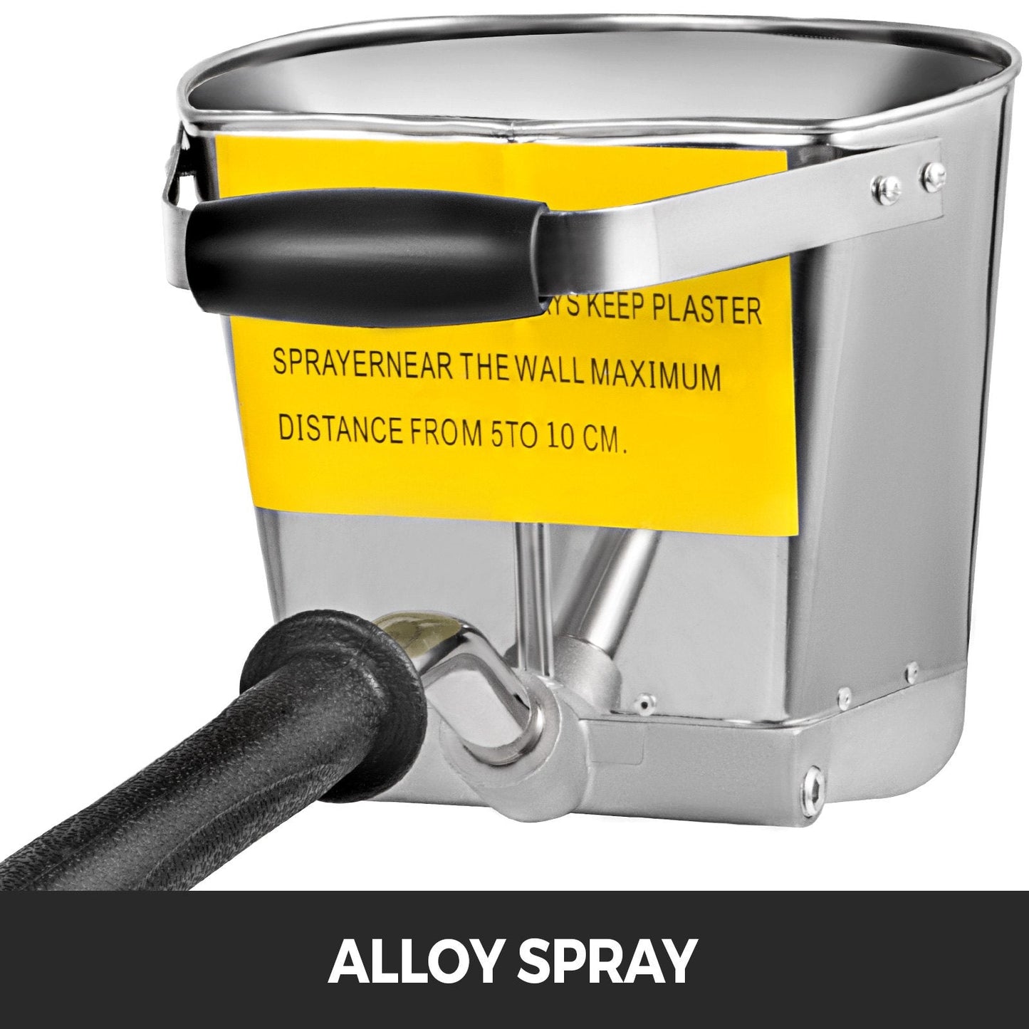 4-Jet Stucco and Cement Mortar Sprayer, 3Hp, Compact and Portable Design