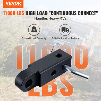 50mm Heavy Duty Trailer Hitch Shackle Receiver for Trucks and Jeeps