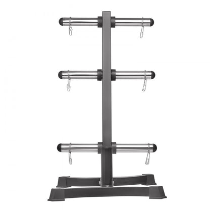VEVOR Weight Plate Rack Home Gym Barbell Storage Stand 2 inch 1000 lbs Capacity