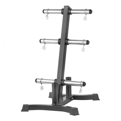 VEVOR Weight Plate Rack Home Gym Barbell Storage Stand 2 inch 1000 lbs Capacity