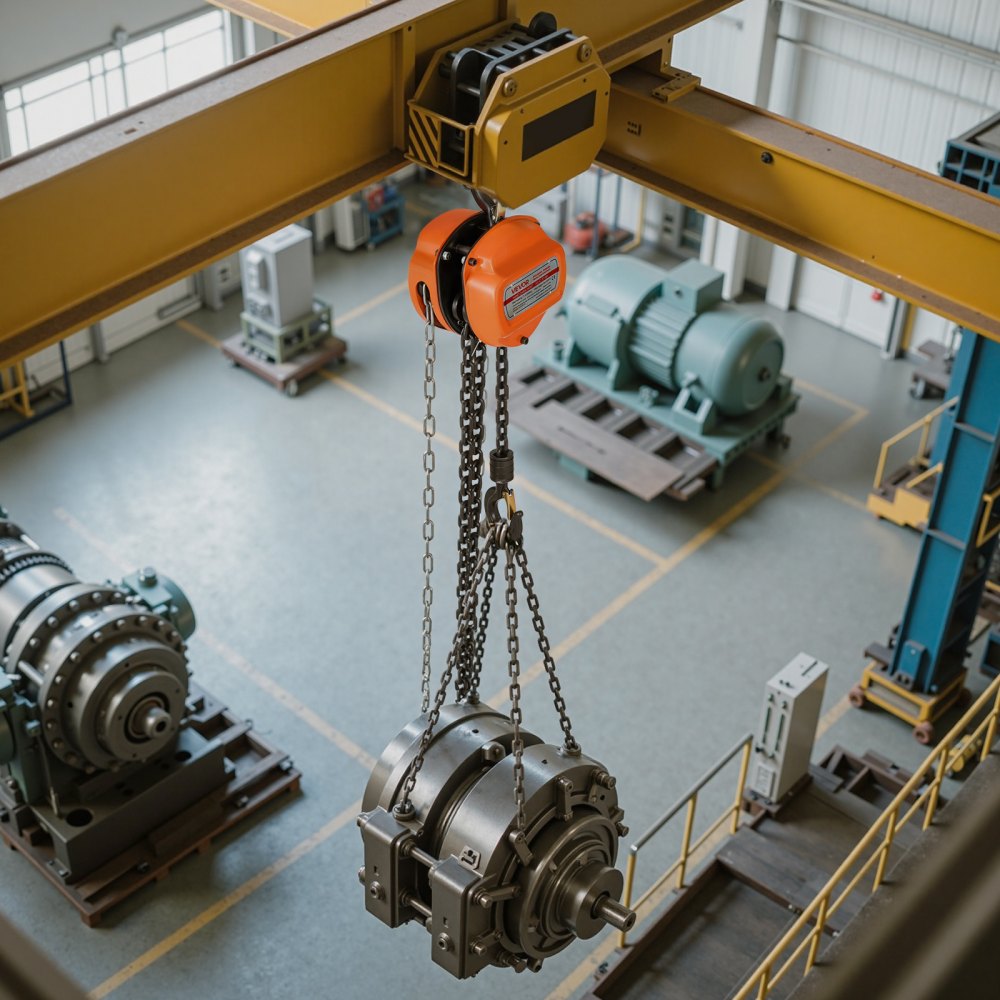 Hand Chain Hoist 1 T Capacity 6 m Manual Chain Block with G80 Chain