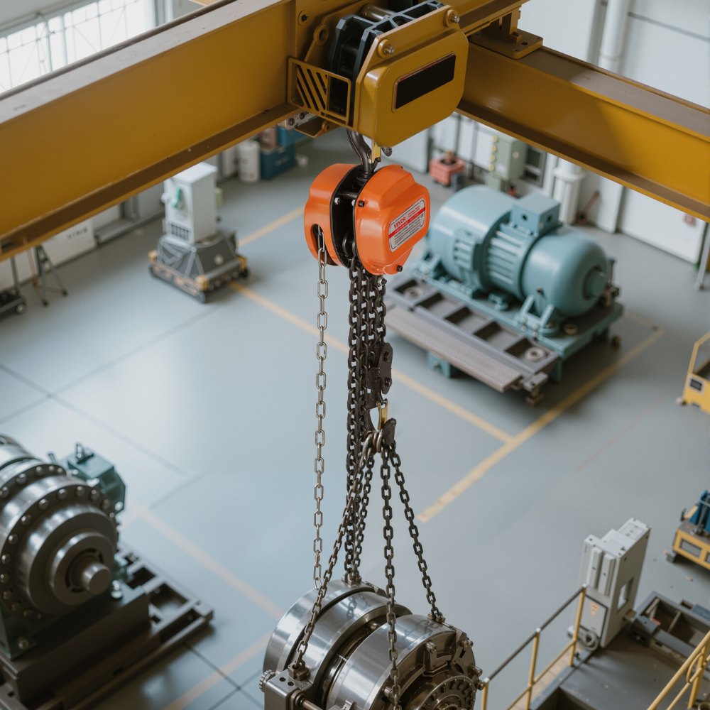 Hand Chain Hoist 2 T Capacity 3 m Manual Chain Block with G80 Chain