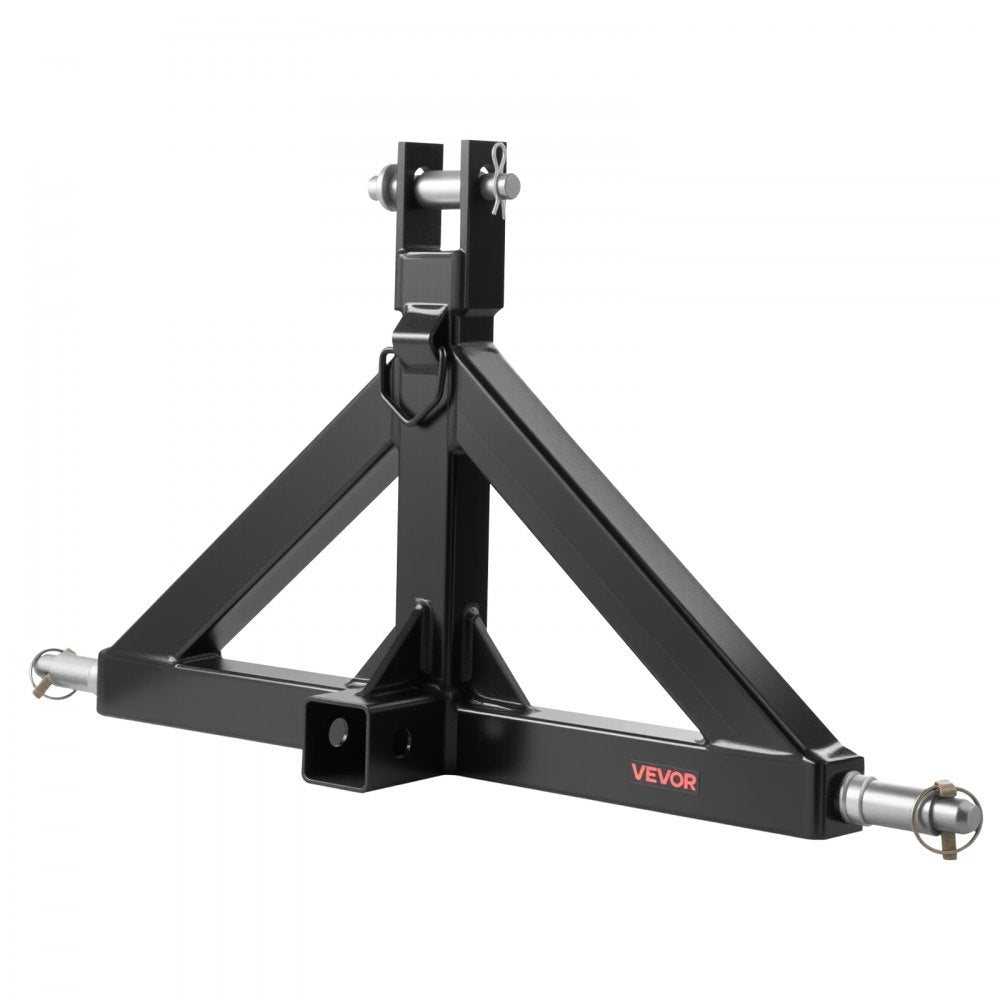 VEVOR 3 Point 2" Trailer Hitch Receiver Quick Hitch Adapter 3000lbs Capacity
