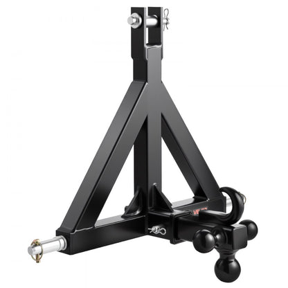 VEVOR 3 Point 2" Trailer Hitch Receiver Tractor Drawbar Quick Hitch Adapter