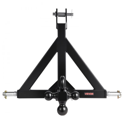 VEVOR 3 Point 2" Trailer Hitch Receiver Tractor Drawbar Quick Hitch Adapter