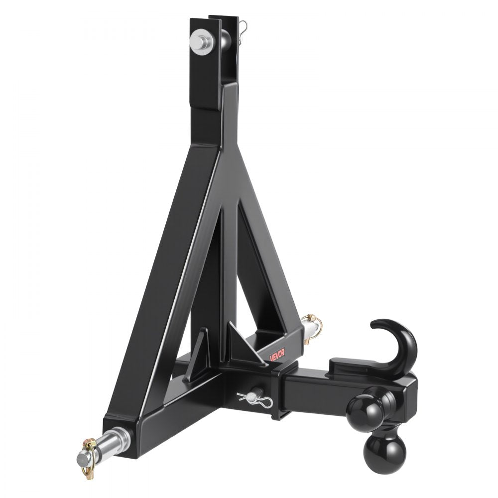 VEVOR 3 Point 2" Trailer Hitch Receiver Tractor Drawbar Quick Hitch Adapter
