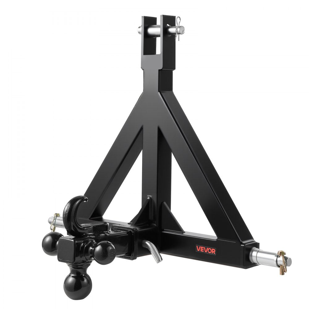 VEVOR 3 Point 2" Trailer Hitch Receiver Tractor Drawbar Quick Hitch Adapter