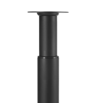 Adjustable Table Legs, 710-1100 mm Steel Furniture Legs, 544 kg Max Load Heavy Duty, Quick Installation, Ideal for Home Office Desk DIY, Coffee Dinner Bar Tables, Workbenches, Set of 4, Black