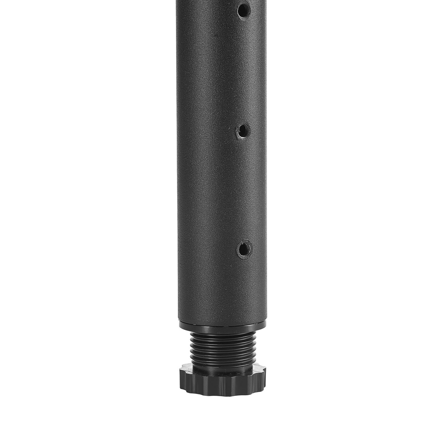 Adjustable Table Legs, 610-1016 mm Round Steel Furniture Legs, 544 kg Max Load Heavy Duty, Quick Installation, for Home Office Desk DIY, Coffee Dinner Bar Tables, Workbenches, 4 PCS, Black