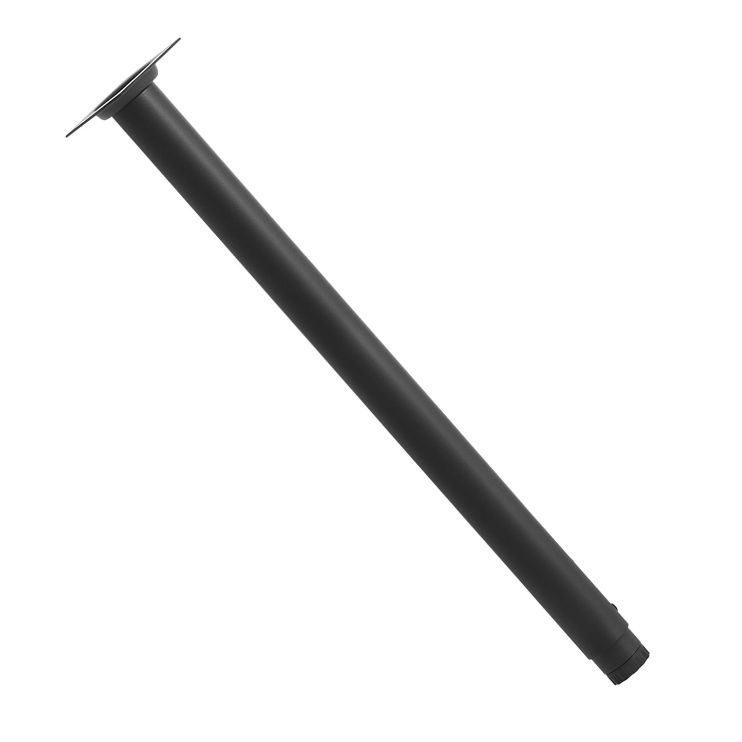 Adjustable Table Legs, 610-1016 mm Round Steel Furniture Legs, 544 kg Max Load Heavy Duty, Quick Installation, for Home Office Desk DIY, Coffee Dinner Bar Tables, Workbenches, 4 PCS, Black