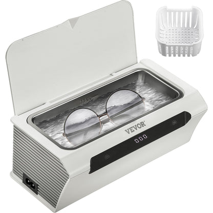 VEVOR Ultrasonic Jewelry Cleaner, 500ML 45 kHz, Professional Ultra Sonic Cleaner