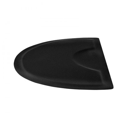 VEVOR Salon Mat for Hair Stylist 1520 x 910 mm Semicircle Salon Mat 13mm Thick