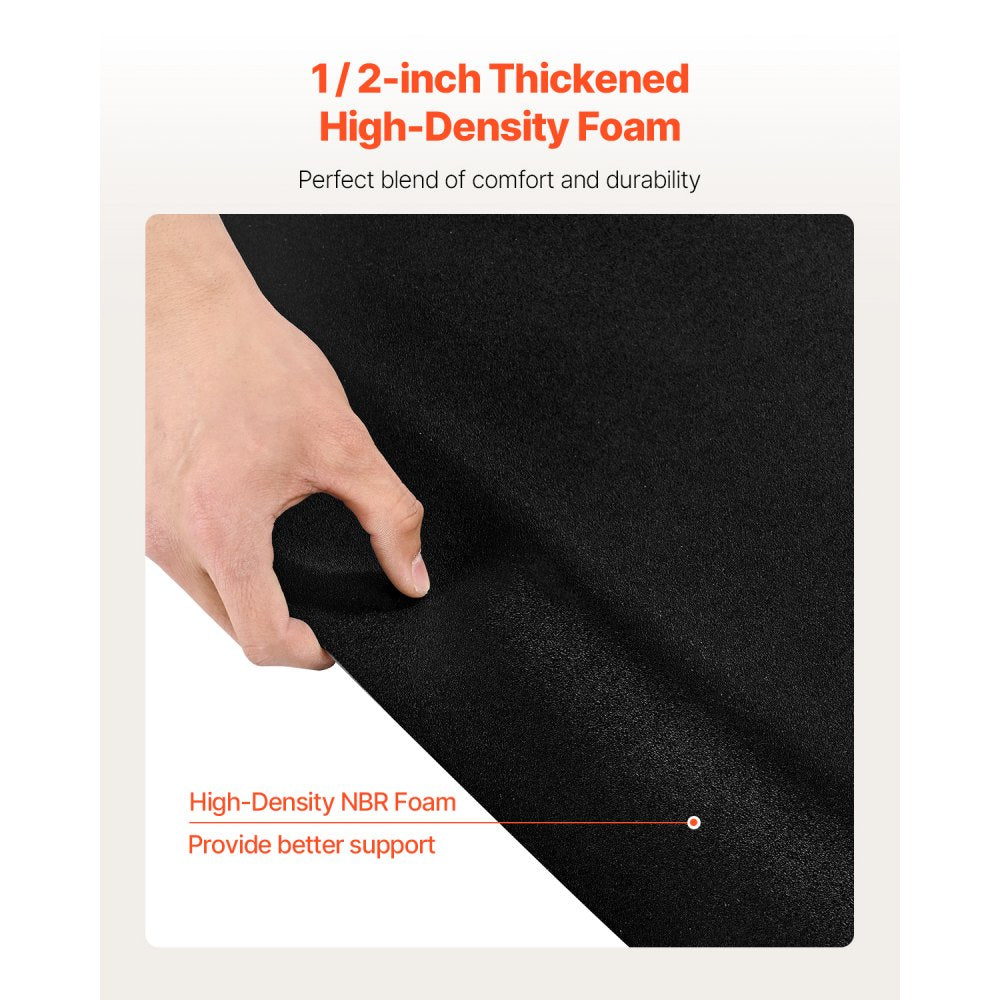 VEVOR Salon Mat for Hair Stylist 1225 x 1505 mm Hexagon Salon Mat 13mm Thick
