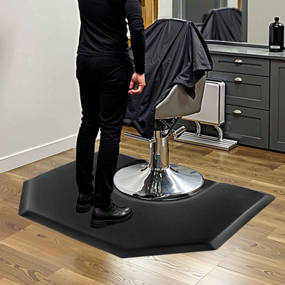 VEVOR Salon Mat for Hair Stylist 1225 x 1505 mm Hexagon Salon Mat 25mm Thick