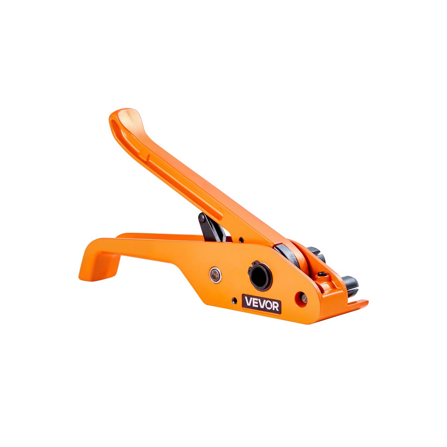 Banding Strapping Kit, Heavy Duty Banding Sealer Tool with 305 m Length PET Band, 300 Metal Seals, Plastic Manual Pallet Packaging Strapping Kit for Warehouse/Shipping/Moving/Home, Orange