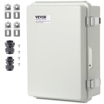 Outdoor Electrical Junction Box 430x330x180mm, IP67 Waterproof, ABS Plastic
