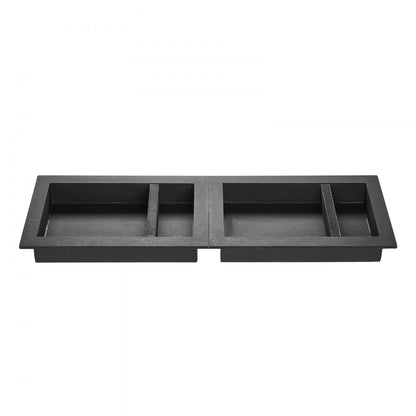 VEVOR Shower Niche 40.6 x 61+40.6 x 61 cm Recessed Wall Organizer Bathroom