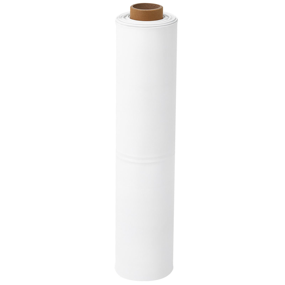0.3 mm Plastic Sheeting 3.05 x 15.24 m Heavy Duty Polyethylene Roll, Thick Drop Cloth Painters Tarp, Polyethylene Covering for Crawl Space Vapor Barrier, Weed Control, Garden, Black & White